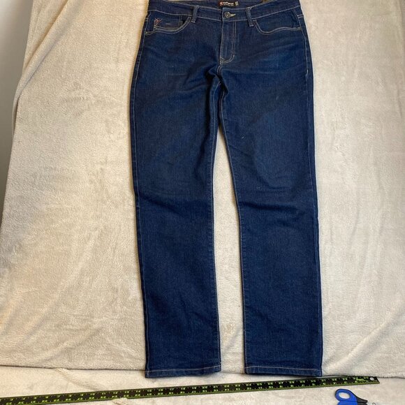 Southpole Woman's Jeans 32x32 Skinny Fit Dark Wash Denim Cotton/Polyester Blend - Picture 15 of 16